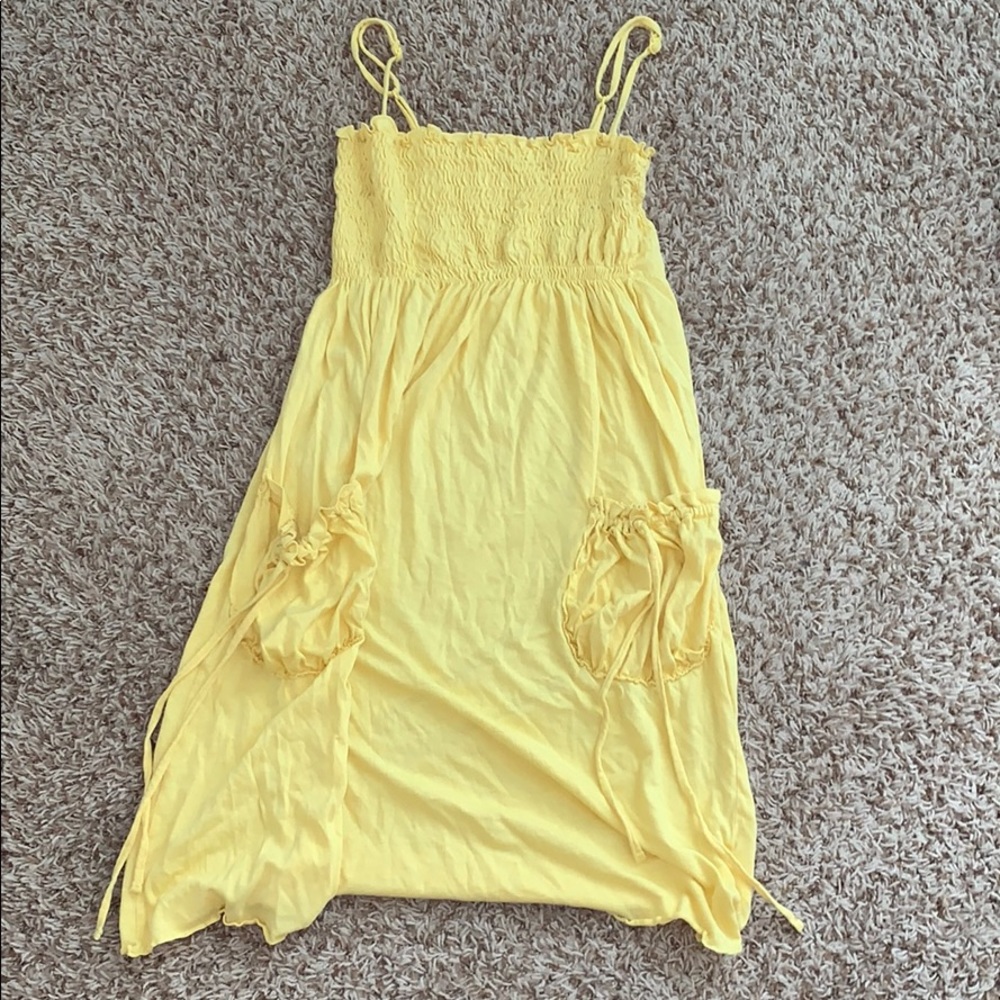 Old Navy Yellow Bathing Suit Cover up/ Sun Dress